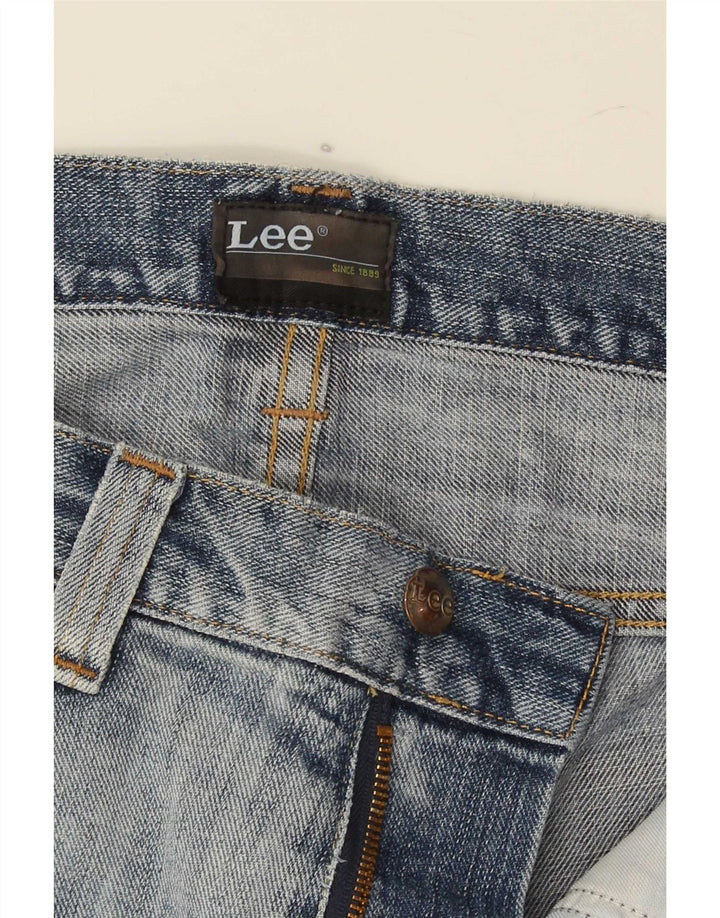 Lee Mens Straight Jeans W34 L33 Blue