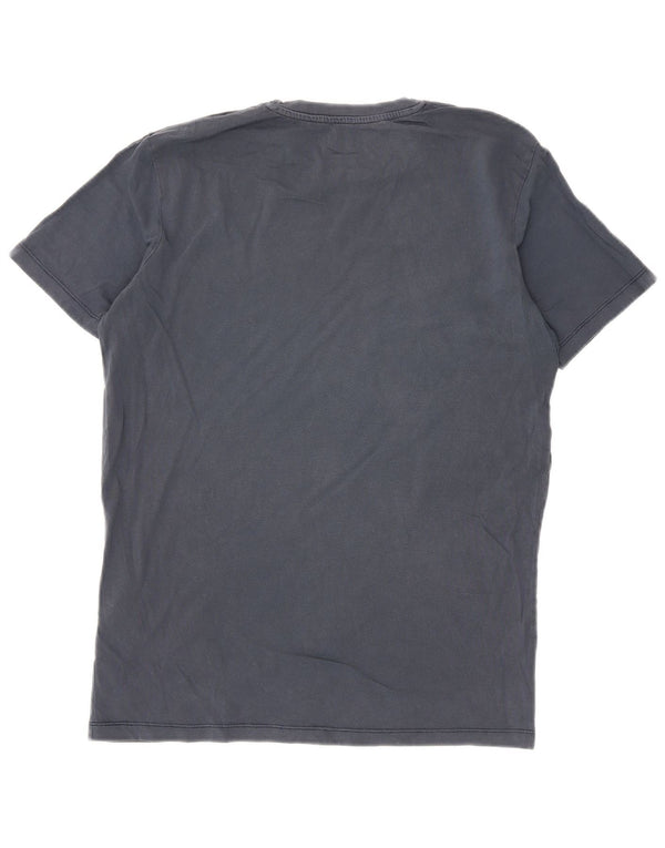Jack & Jones Mens Regular Fit Graphic T-Shirt Top Medium Navy Blue Cotton