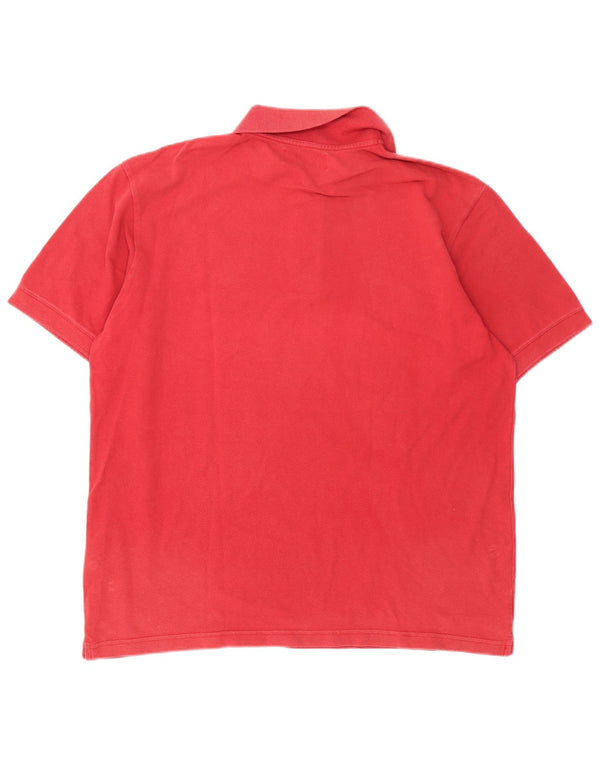 Marlboro Classics Mens Polo Shirt XL Red Cotton