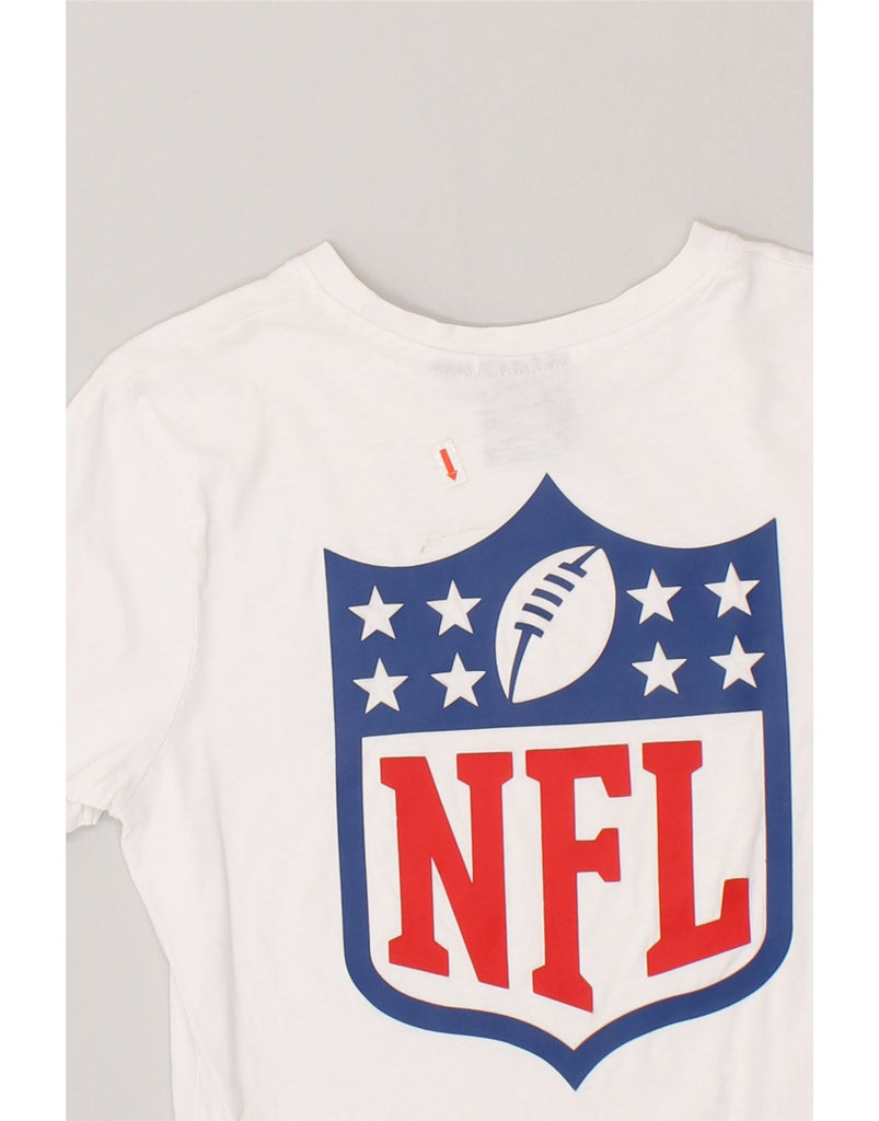 NFL Boys Graphic T-Shirt Top 10-11 Years White Cotton | Vintage NFL | Thrift | Second-Hand NFL | Used Clothing | Messina Hembry 