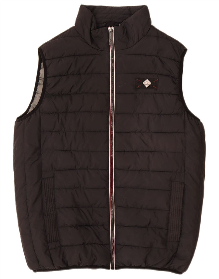 Roadsign Mens Padded Gilet UK 42 XL Black Polyester