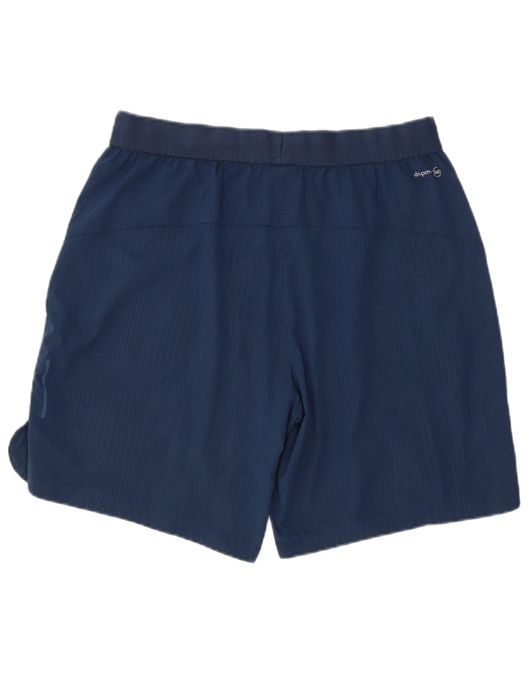 RUSSELL ATHLETIC Mens Dri-Power Sport Shorts Large  Navy Blue Polyester