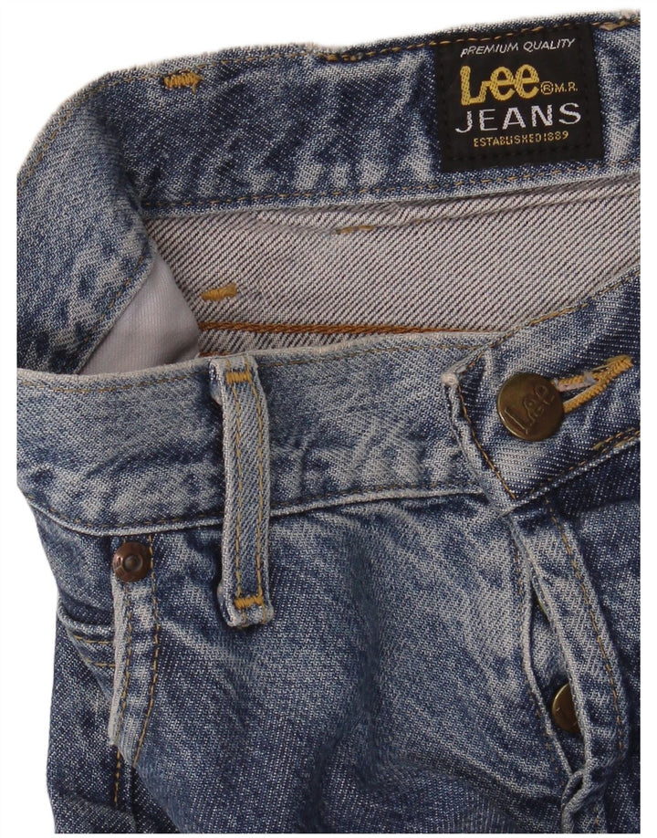 LEE Mens Straight Jeans W32 L36 Blue