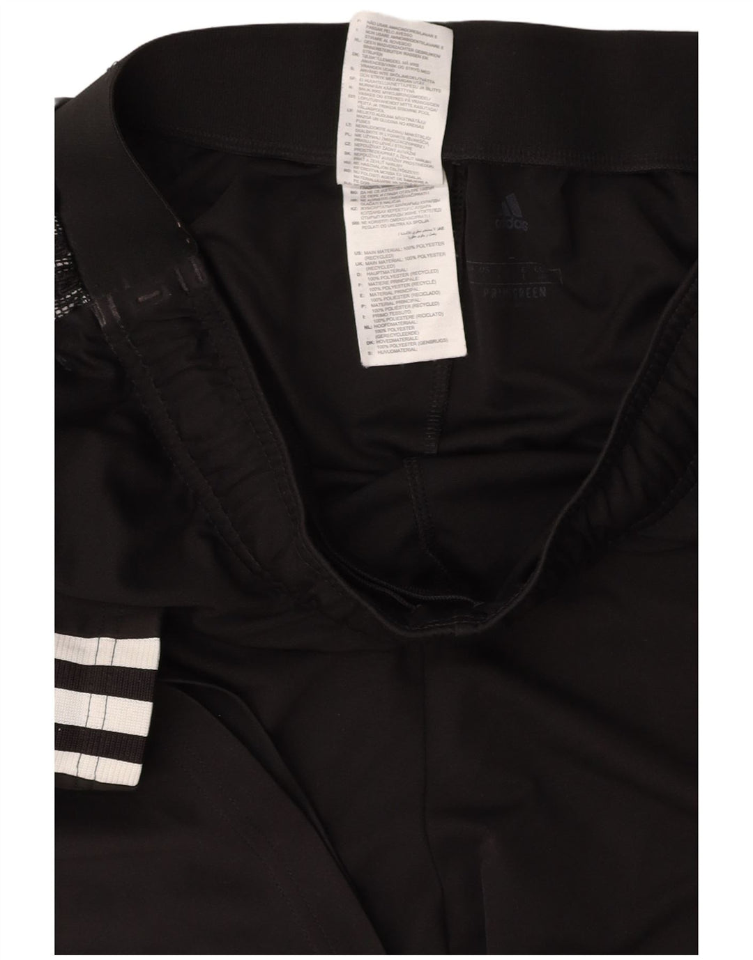 ADIDAS Mens Aeroready Graphic Sport Shorts Large  Black Polyester