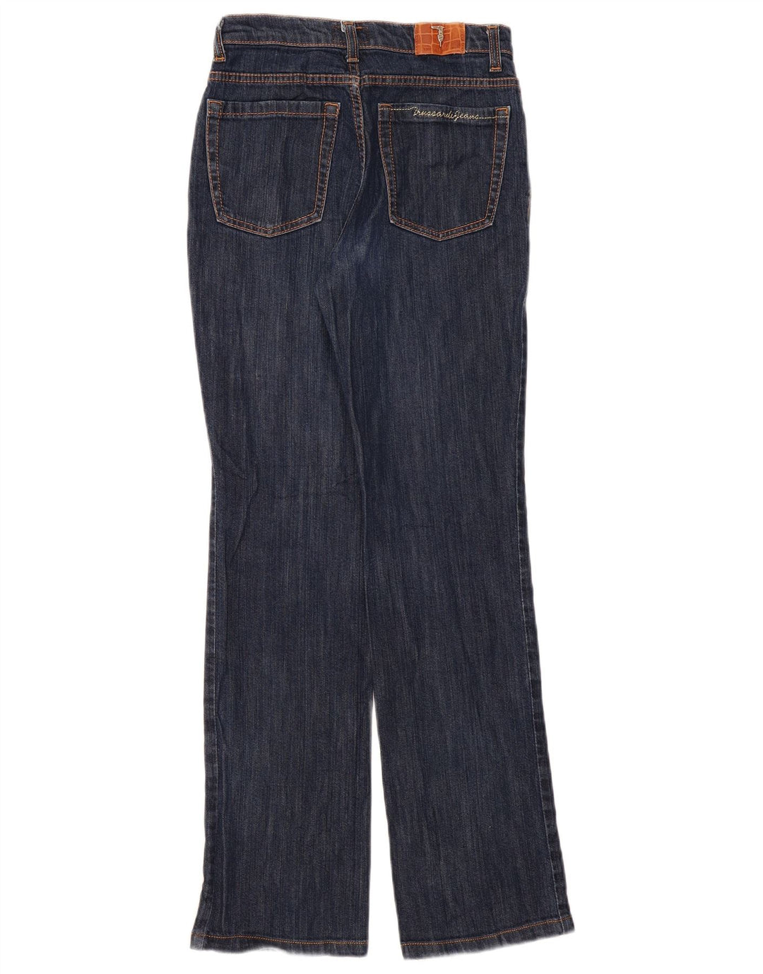 TRUSSARDI Womens Straight Jeans W25 L30 Navy Blue