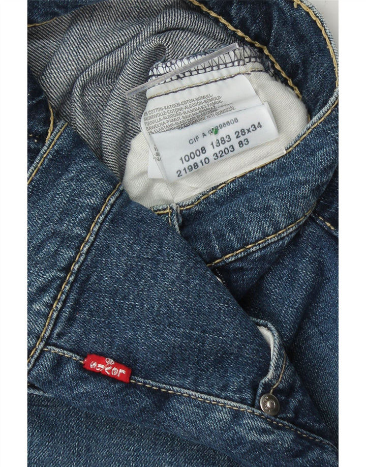 LEVI'S Womens Denim Shorts W28 Medium Blue Cotton Vintage Levi's and Second-Hand Levi's from Messina Hembry 