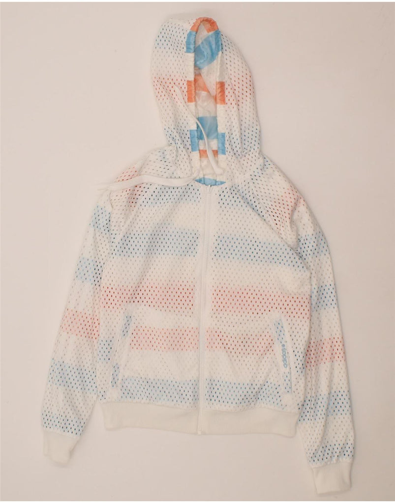 ADIDAS Womens Neo Label Reversible Jacket UK 10 Small Multicoloured Vintage Adidas and Second-Hand Adidas from Messina Hembry 