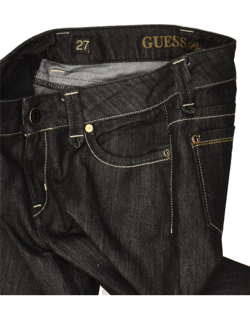 GUESS Womens Bootcut Jeans W27 L27 Black | Vintage Guess | Thrift | Second-Hand Guess | Used Clothing | Messina Hembry 