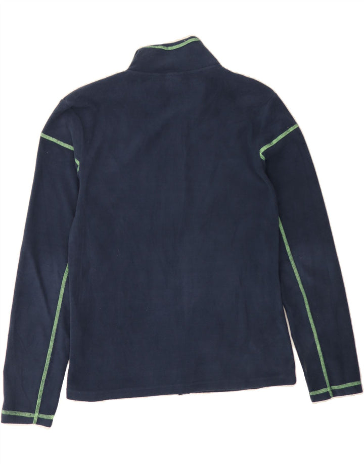 LOTTO Womens Fleece Jacket UK 18 XL Navy Blue Polyester Vintage Lotto and Second-Hand Lotto from Messina Hembry 