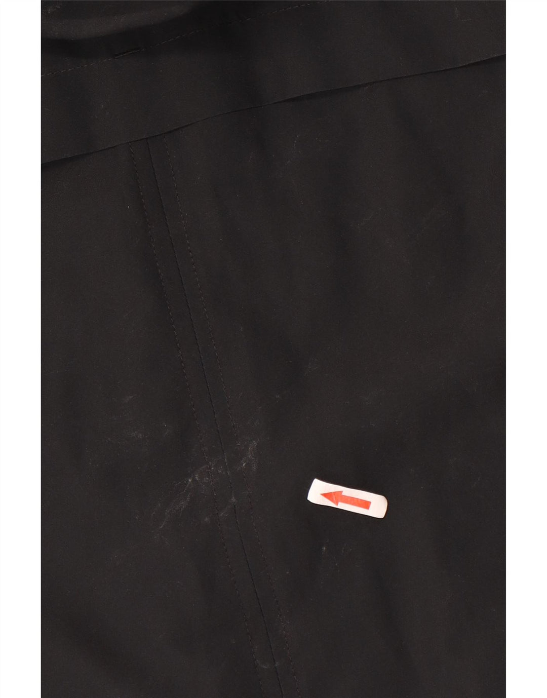 Vans Womens Hooded Raincoat UK 14 Medium Black Polyester