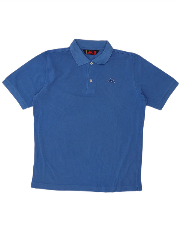 KAPPA Mens Polo Shirt Medium Blue Cotton