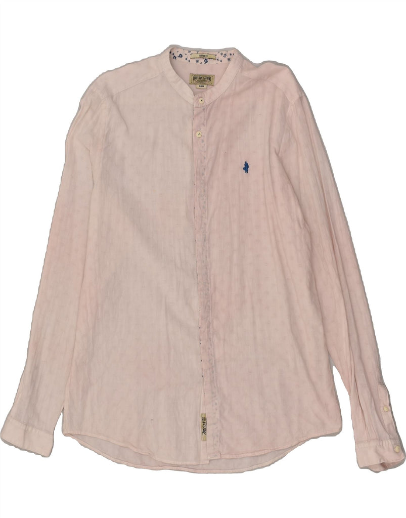 MARLBORO CLASSICS Mens Custom Fit Shirt XL Pink | Vintage Marlboro Classics | Thrift | Second-Hand Marlboro Classics | Used Clothing | Messina Hembry 