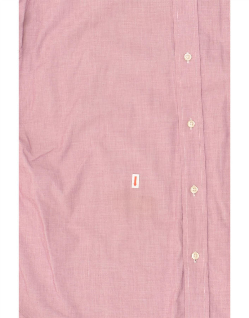 RALPH LAUREN Mens Shirt Size 17 XL Pink Cotton Vintage Ralph Lauren and Second-Hand Ralph Lauren from Messina Hembry 