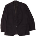 Marks & Spencer Mens Long 2 Button Blazer Jacket UK 44 XL Navy Blue