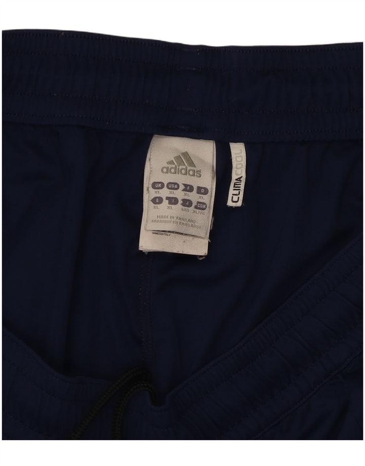 Adidas Mens Climacool Sport Shorts XL  Navy Blue Colourblock Polyester