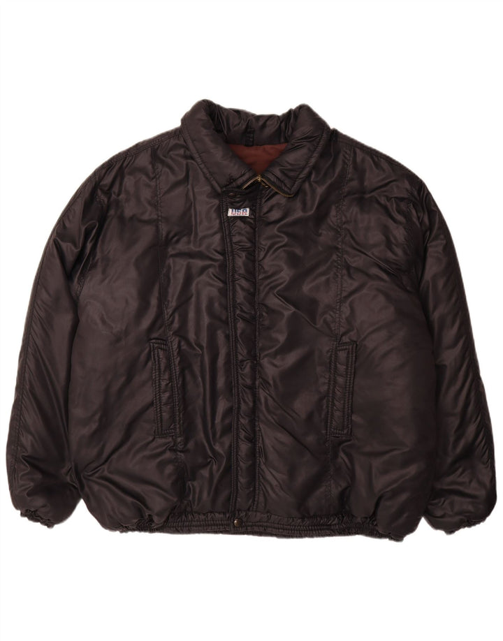 Vintage Mens USA Padded Jacket UK 42 XL Black