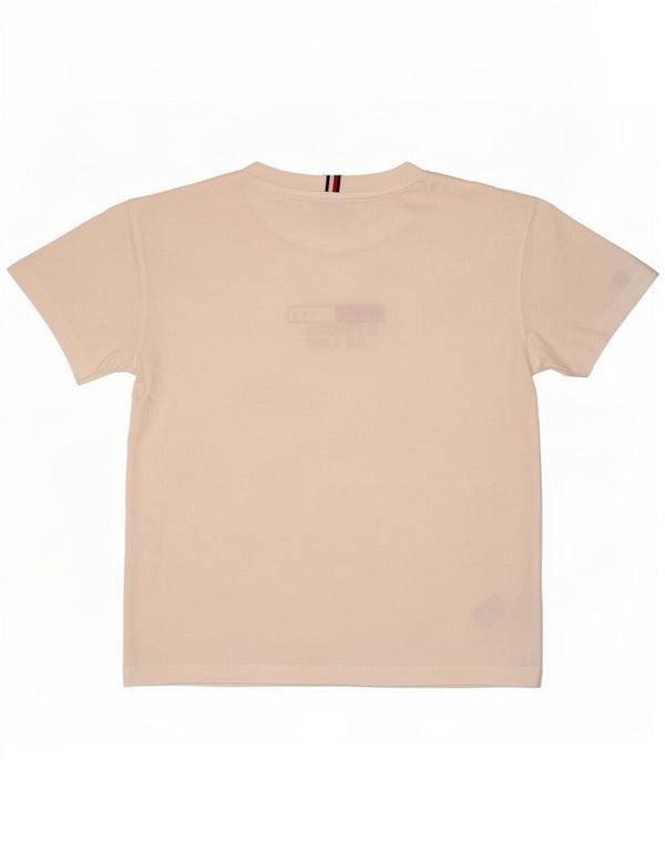 Tommy Hilfiger Boys Graphic T-Shirt Top 11-12 Years White Cotton
