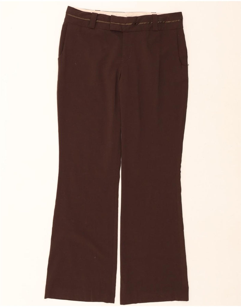 MOSSIMO Womens Bootcut Casual Trousers US 8 Medium W33 L32 Brown Polyester Vintage Mossimo and Second-Hand Mossimo from Messina Hembry 