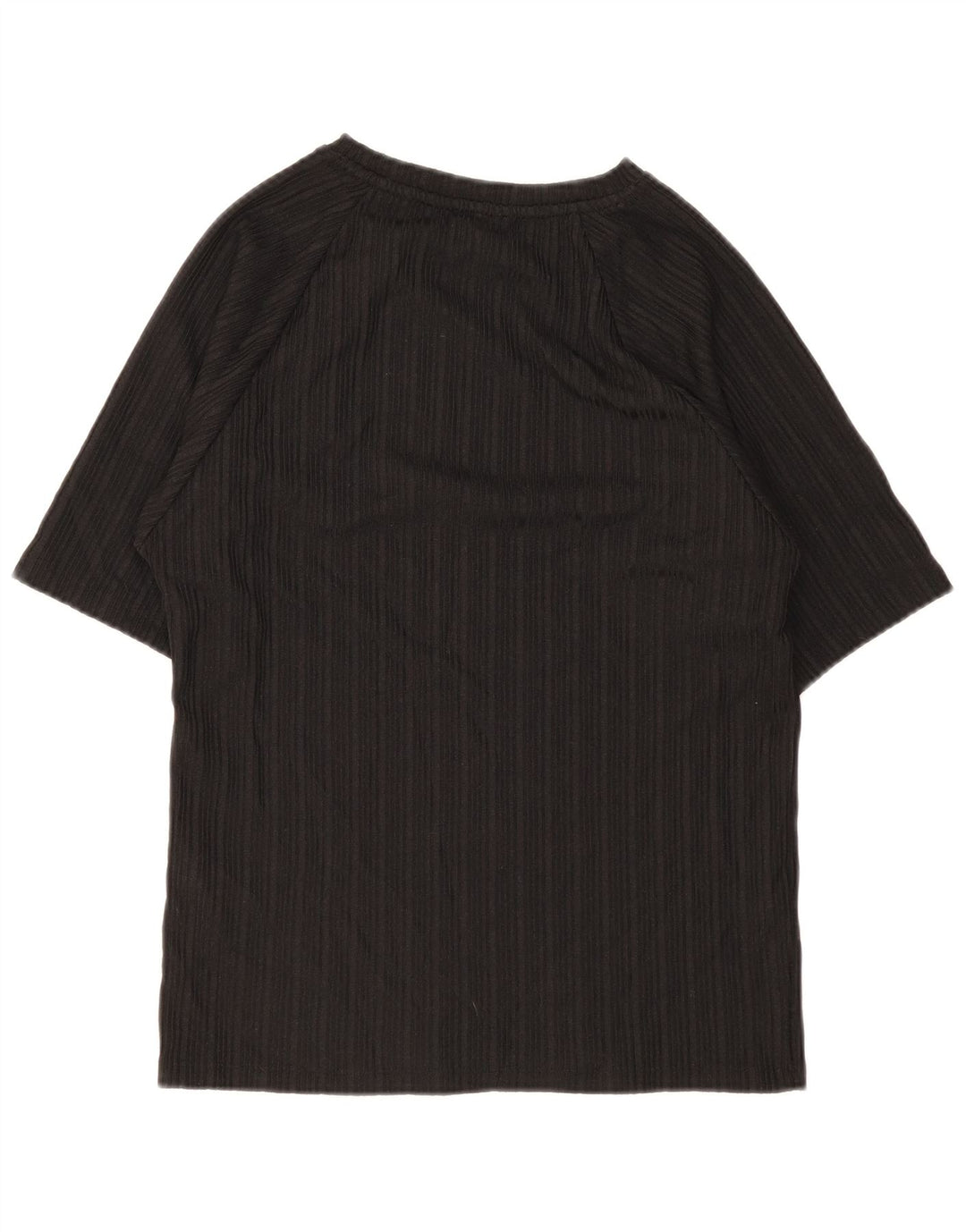 Lipsy Womens T-Shirt Top UK 16 Large  Black Polyester