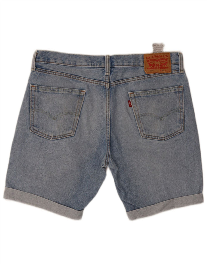 Levi's Mens 511 Denim Shorts W34 Large  Blue Cotton