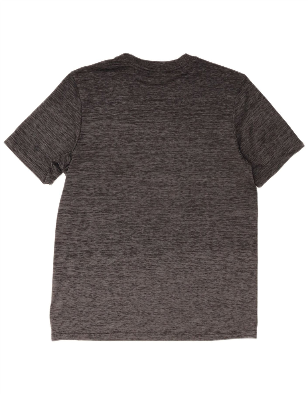 Adidas Mens T-Shirt Top Medium Grey Flecked Polyester