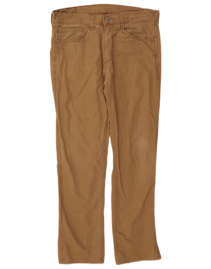 Levi's Mens 511 Slim Casual Trousers W34 L29 Brown