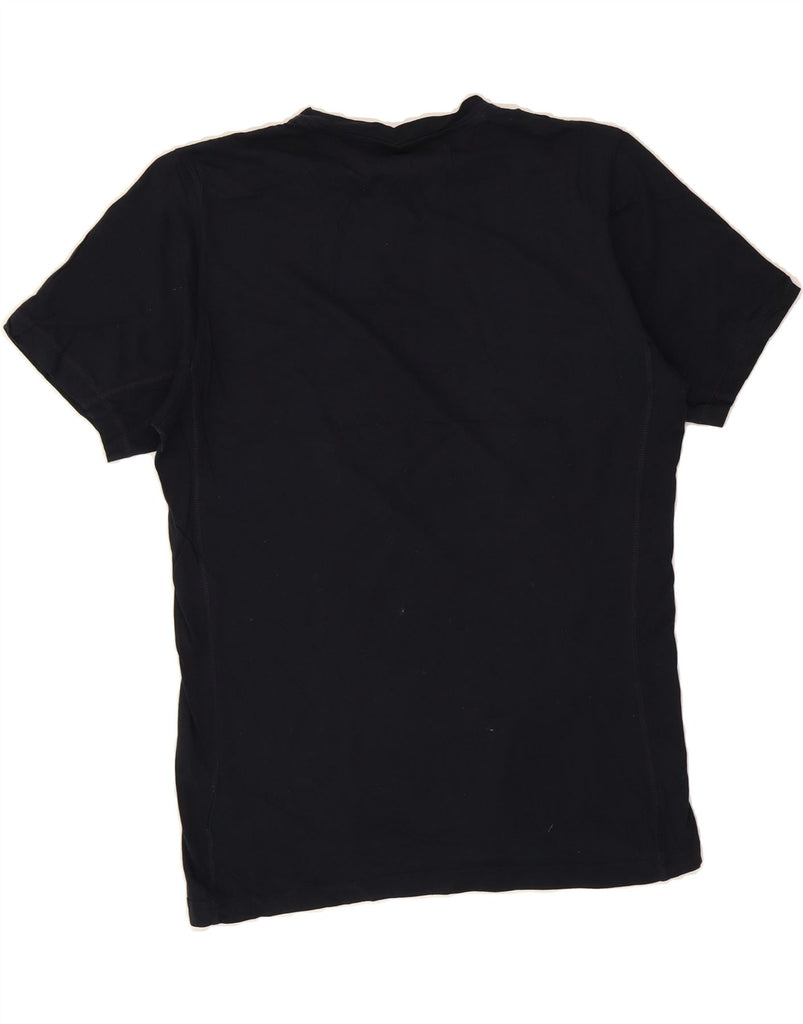 REEBOK Mens Graphic T-Shirt Top Large Navy Blue Cotton Vintage Reebok and Second-Hand Reebok from Messina Hembry 