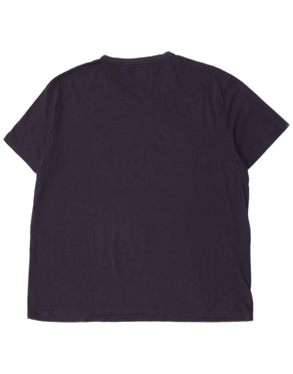 Polo Ralph Lauren Mens Classic Fit T-Shirt Top 2XL Navy Blue