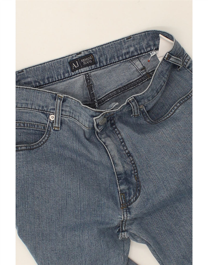 ARMANI Mens Slim Jeans W33 L30  Blue Cotton | Vintage Armani | Thrift | Second-Hand Armani | Used Clothing | Messina Hembry 