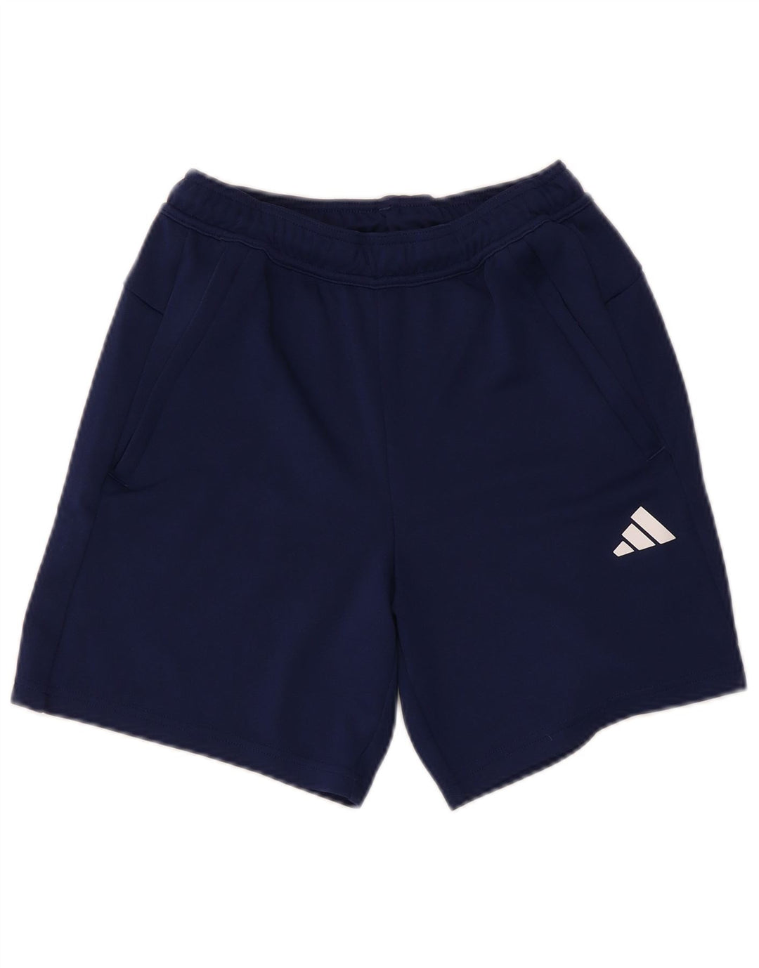 Adidas Mens Aeroready Sport Shorts Small Navy Blue Polyester