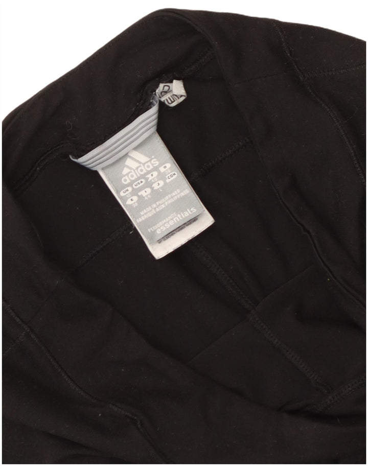 Adidas Womens Climalite Capri Tracksuit Trousers UK 12 Medium Black