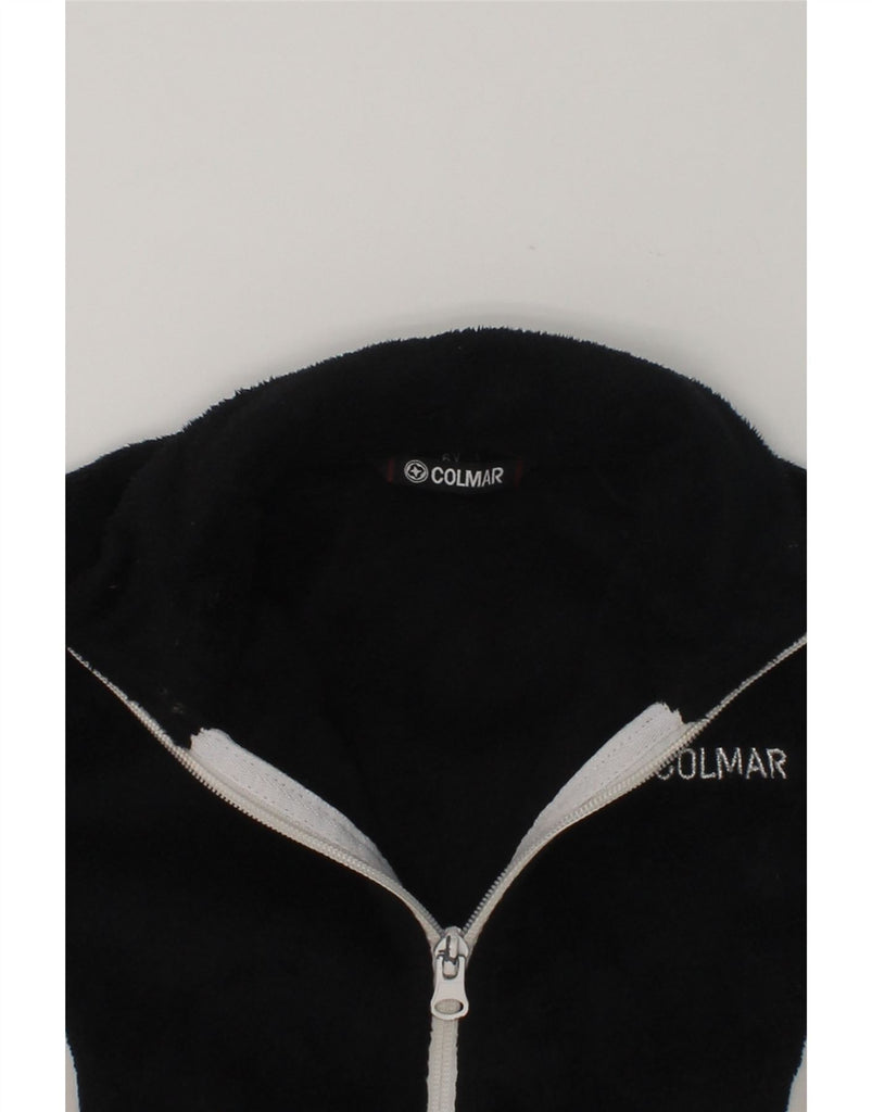 COLMAR Boys Fleece Jacket 5-6 Years Black Colourblock Polyester | Vintage Colmar | Thrift | Second-Hand Colmar | Used Clothing | Messina Hembry 