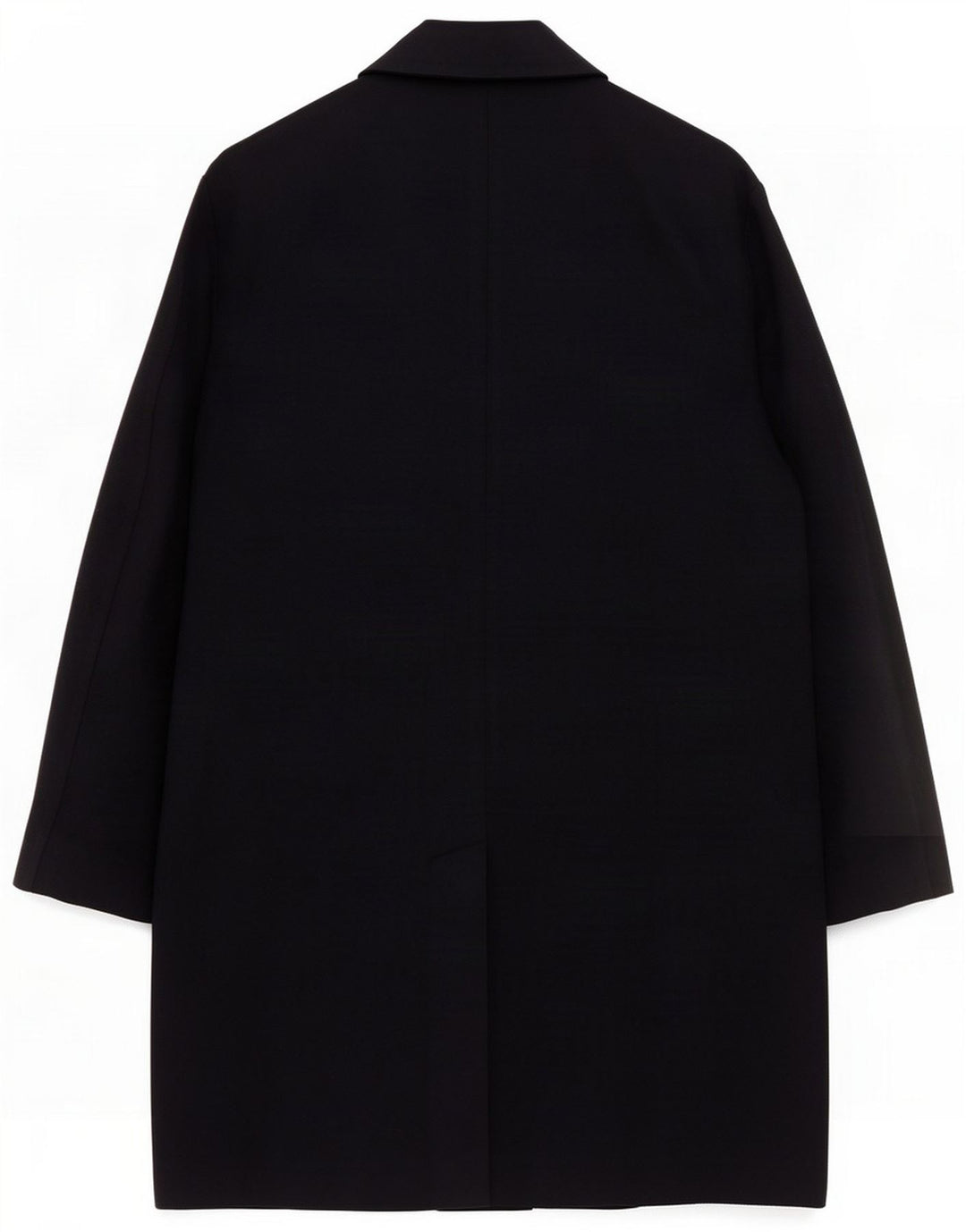Cos Mens 3 Button Overcoat UK 36 Small Navy Blue Cotton