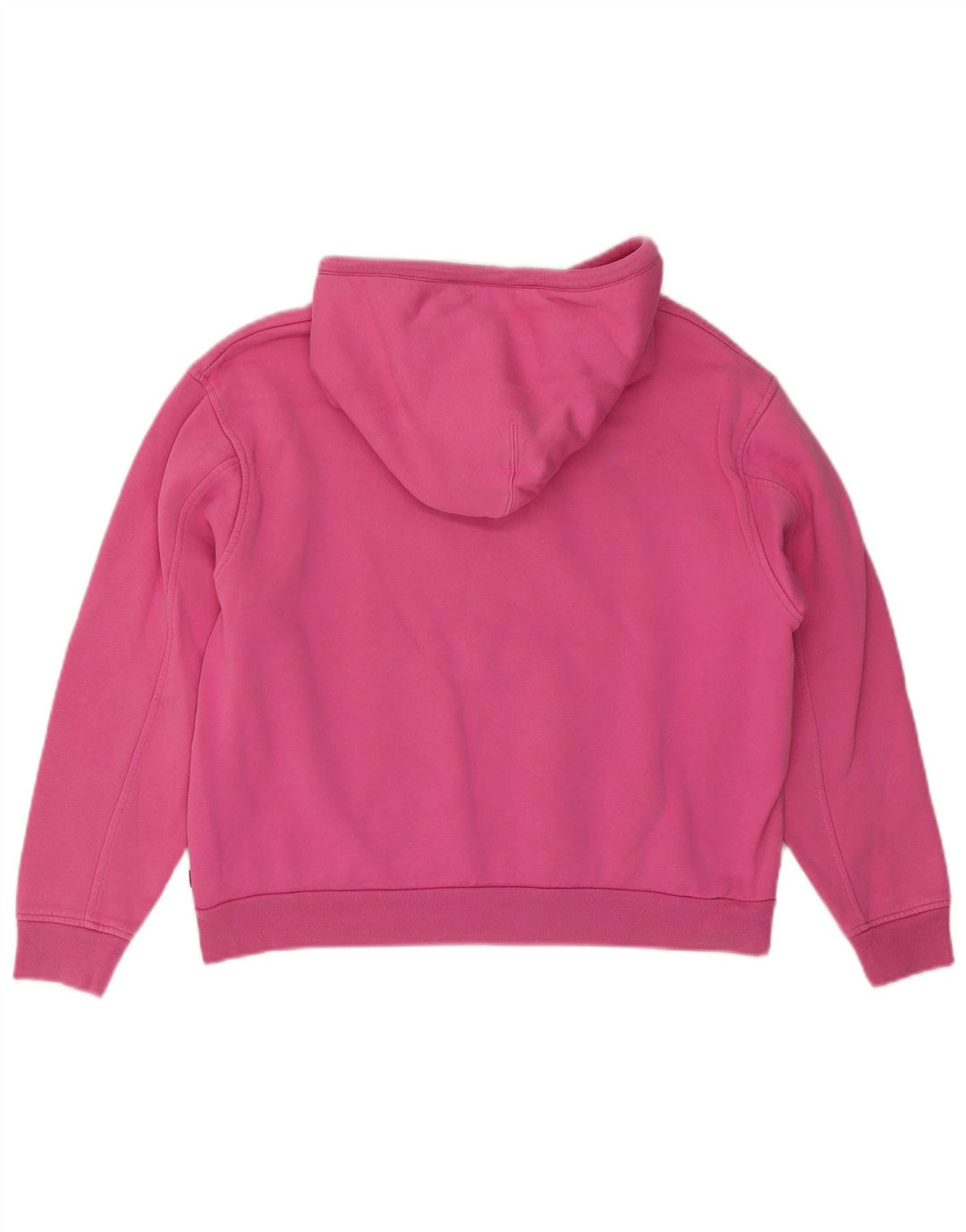 LEVI'S Womens Oversized Hoodie Jumper UK 6 XS Pink Cotton