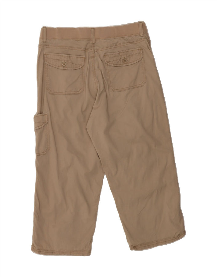 LEE Womens Easy Fit Capri Cargo Trousers US 12 Large W30 L21 Beige Vintage Lee and Second-Hand Lee from Messina Hembry 