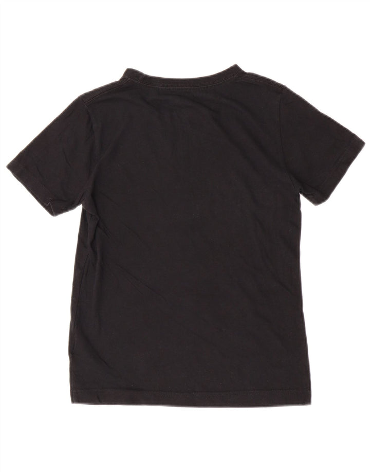 Jordan Boys Graphic T-Shirt Top 8-9 Years Small Black Cotton