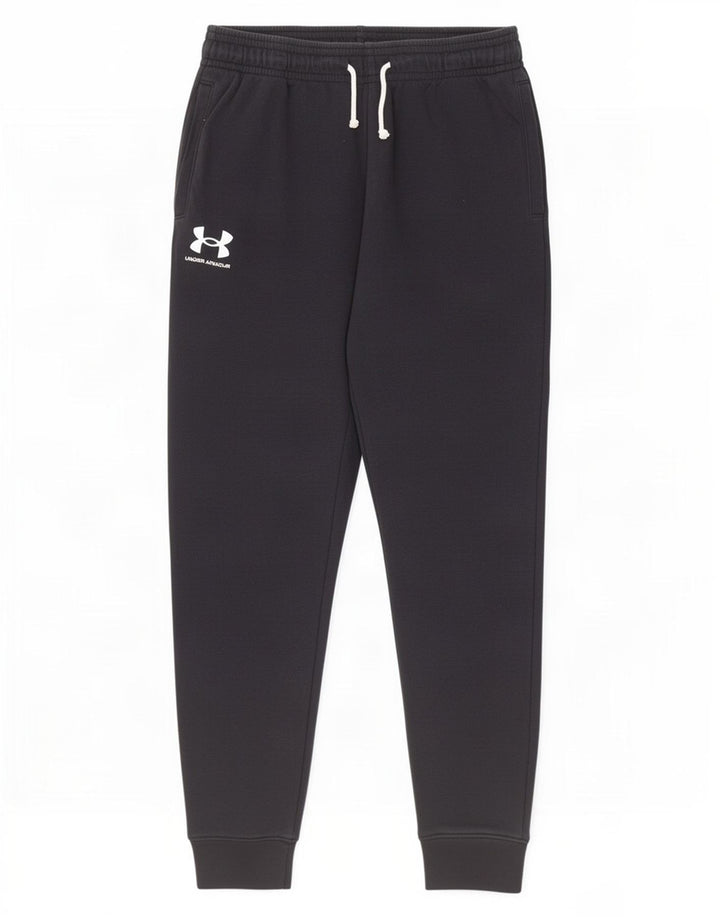 Under Armour Mens Tracksuit Trousers Joggers Large Black