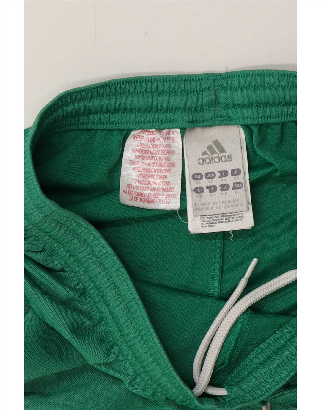 Adidas Mens Climalite Sport Shorts XS Green Polyester