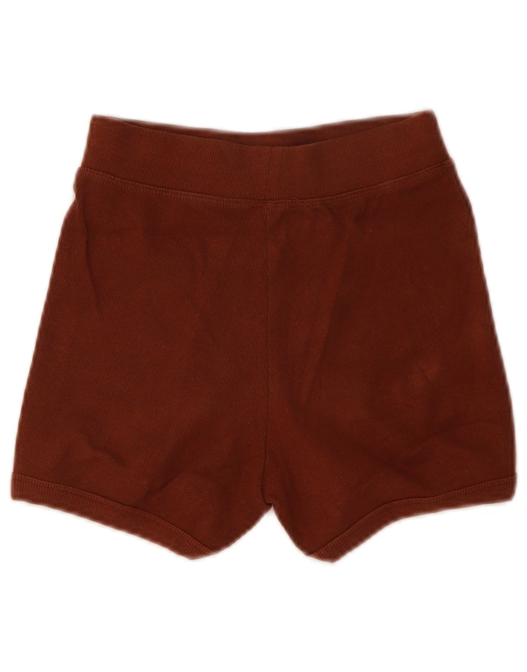 ZARA Womens Sport Shorts Uk 8 Small  Brown Cotton