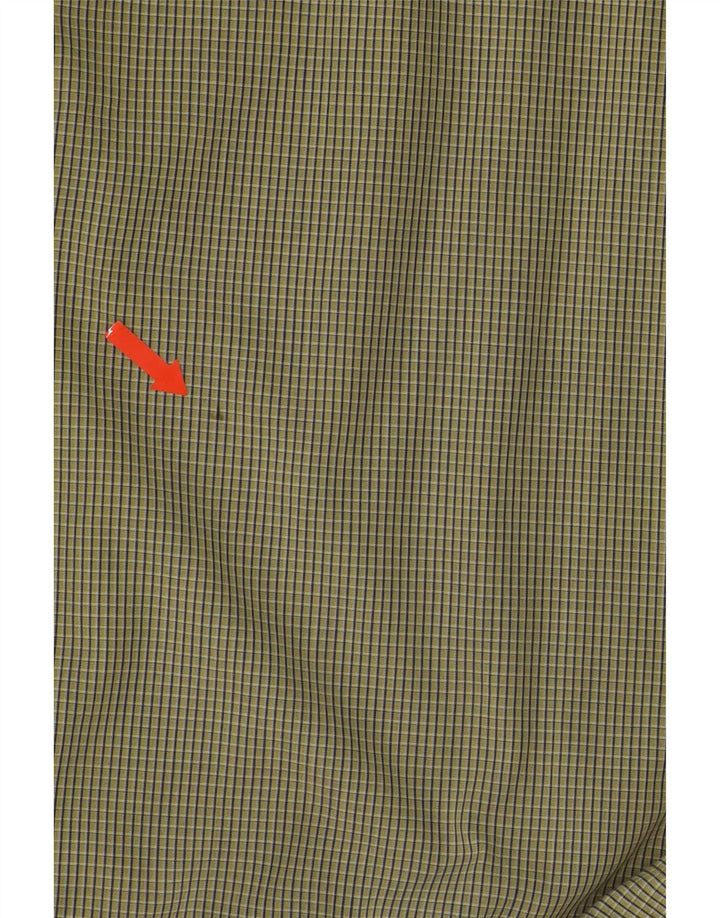 BEN SHERMAN Mens Shirt XL Khaki Check Vintage Ben Sherman and Second-Hand Ben Sherman from Messina Hembry 