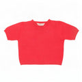 Marks & Spencer Womens Crop Turtle Neck Jumper Sweater UK 10 Small Pink