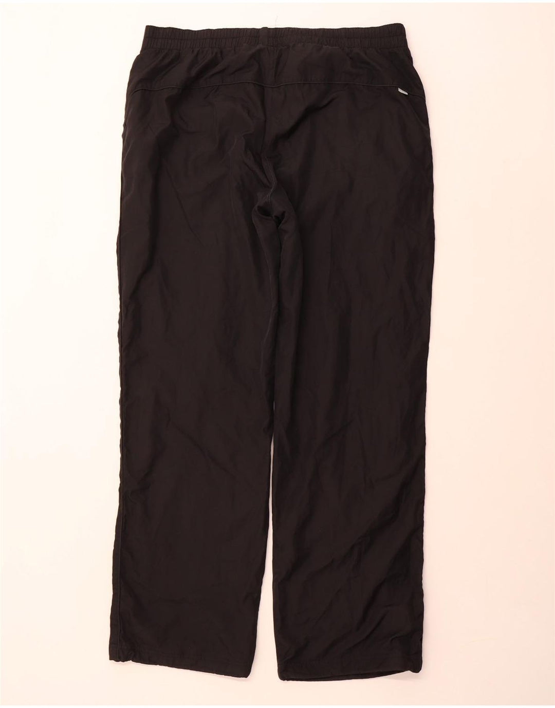 ADIDAS Mens Graphic Tracksuit Trousers Large  Black Polyester