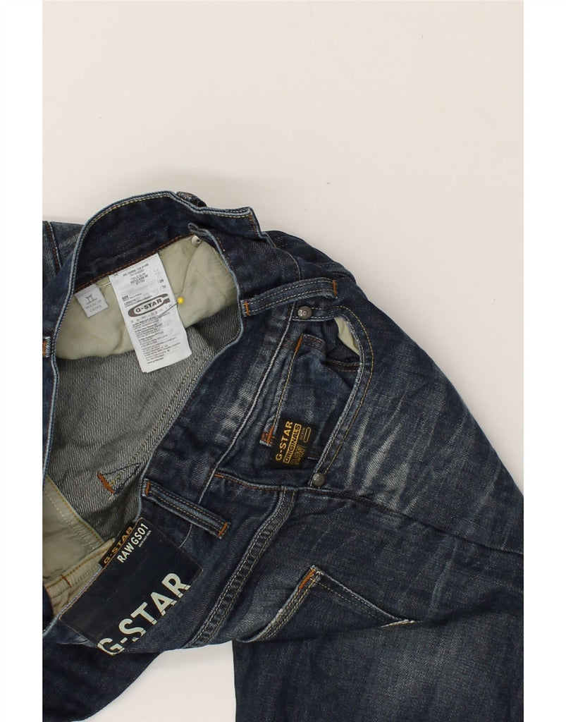 G-STAR Mens Straight Jeans W29 L32 Navy Blue Cotton | Vintage G-Star | Thrift | Second-Hand G-Star | Used Clothing | Messina Hembry 