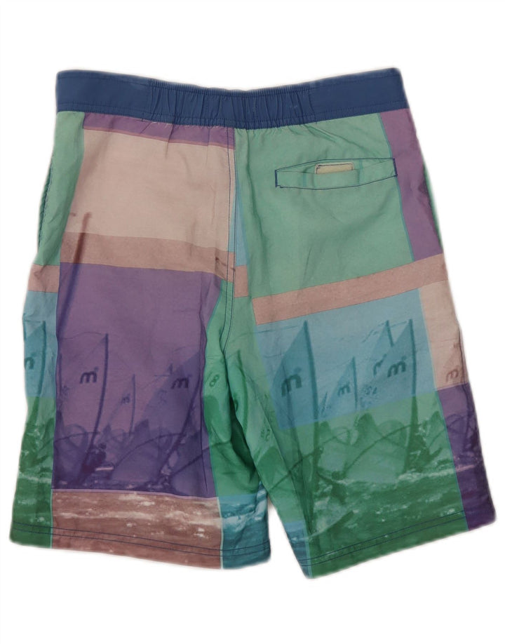 MISTRAL Boys Swimming Shorts 11-12 Years  Multicoloured Colourblock