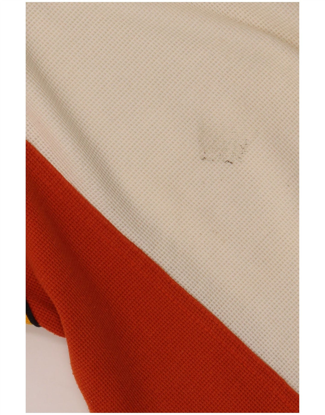 LOTTO Mens Polo Shirt UK 36/38 Small White Colourblock Polyester