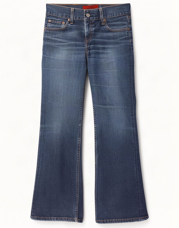 Levi's Mens 557 Bootcut Jeans W29 L32 Blue Cotton