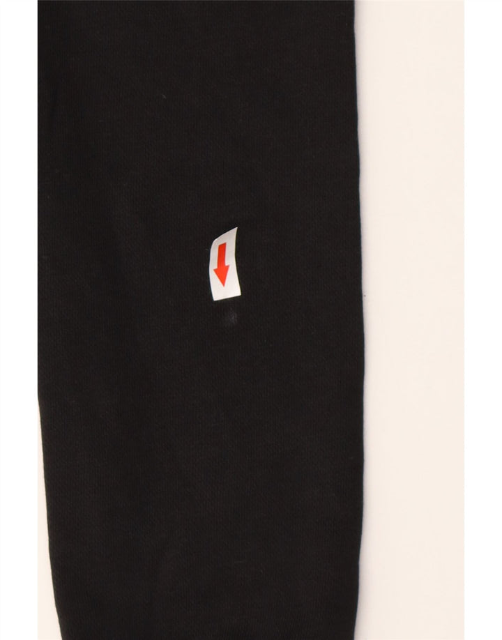 ADIDAS Mens Graphic Sweatshirt Jumper Small Black Cotton