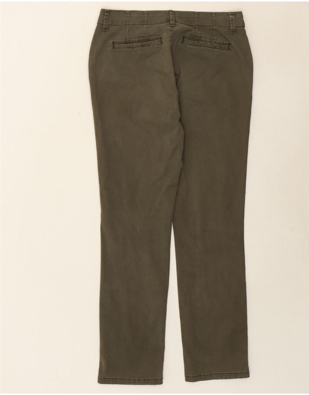 LEE Womens Slim Chino Trousers US 6 Medium W32 L31 Khaki Cotton Vintage Lee and Second-Hand Lee from Messina Hembry 