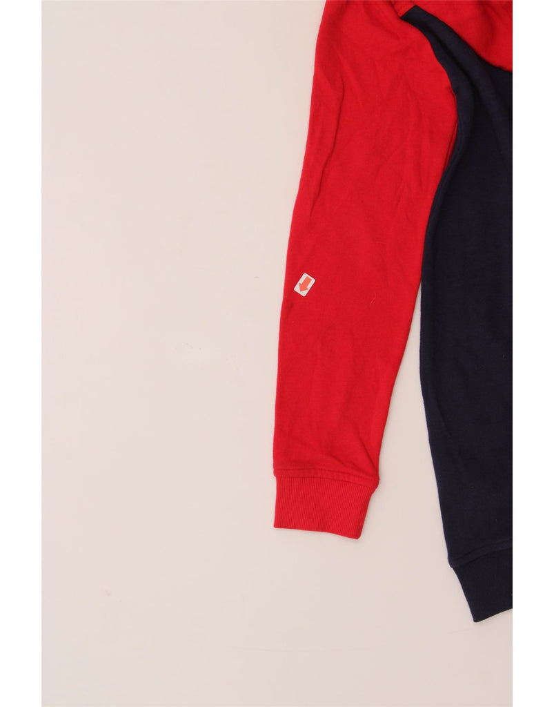 FILA Girls Graphic Jumper Dress 10-11 Years Large Navy Blue Colourblock Vintage Fila and Second-Hand Fila from Messina Hembry 