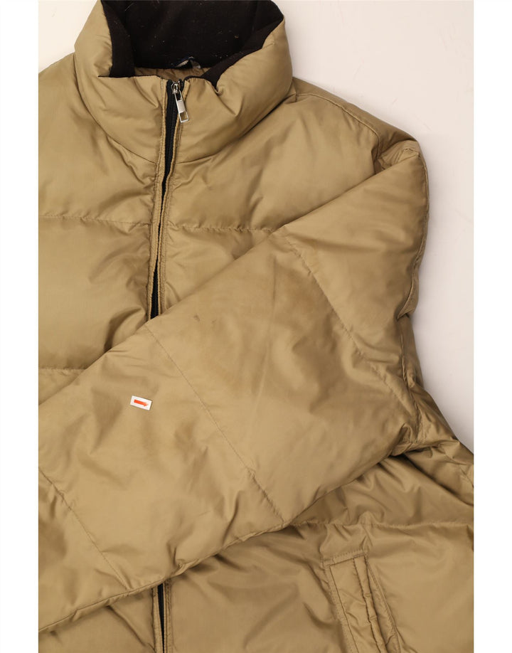 NANGAPARBAT Mens Padded Jacket IT 58 4XL Beige Polyester